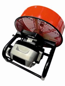 Přetlakový bateriový ventilátor PH-VP bat 450 (4 listy)